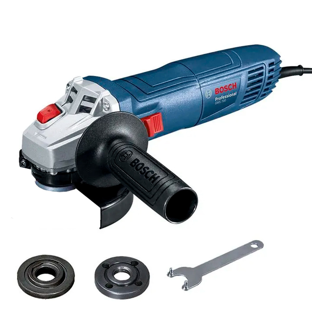 Kit Serralheiro Esmerilhadeira Profissional Bosch GWS 710W Eixo M14