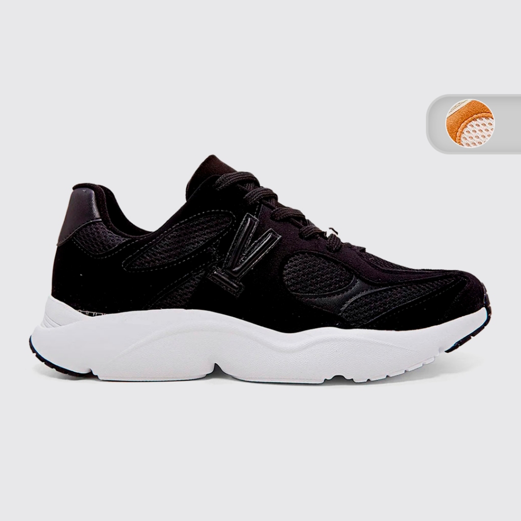 Tenis Vizzano Feminino Casual Nylon Suede 1440110