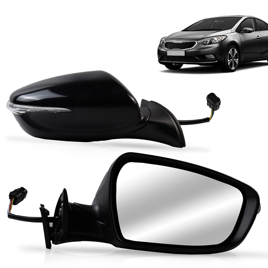 Retrovisor Cerato 2014 2015 2016 2017 2018 2019 Elétrico Com Pisca