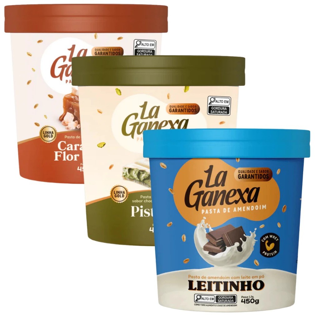 Pasta Amendoim 450g - La Ganexa