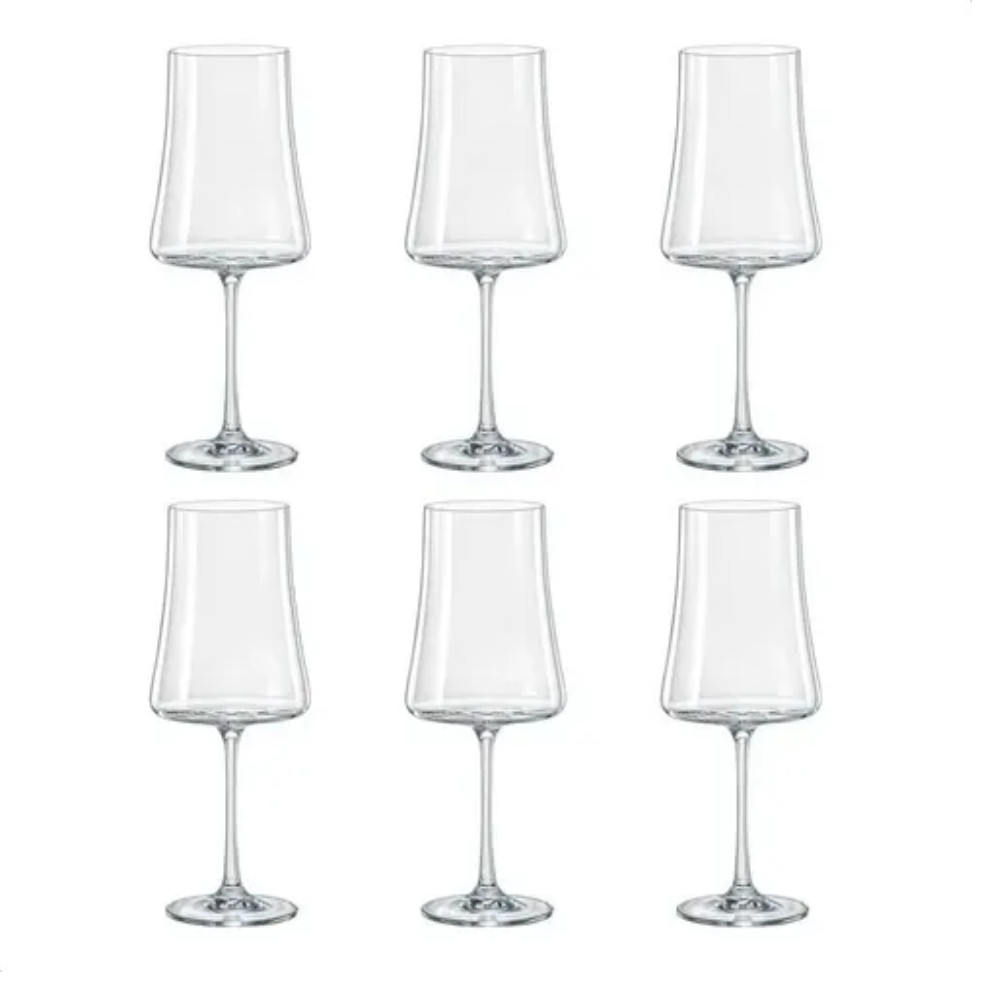 Taça de Cristal para Vinho Bohemia 560ml - XTRA NDI