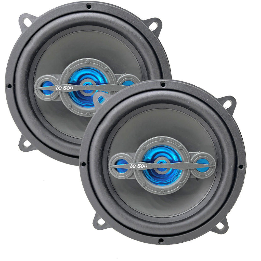 Par Alto Falantes 5 Pol Quadriaxial Leson Ls5 200w 4Ohm Auto