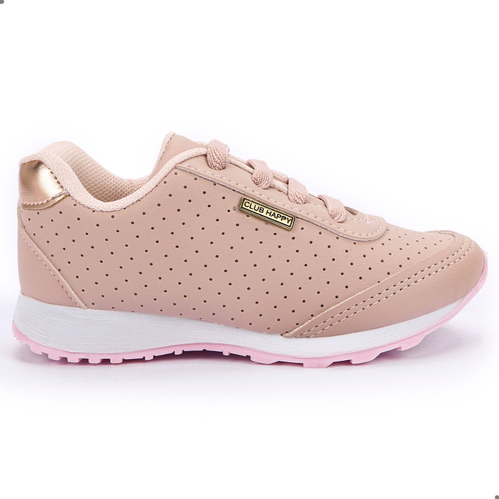 Tenis Infantil Menina Feminino Club Happy várias cores aproveite