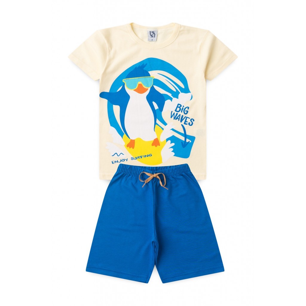 Conjunto Infantil Masculino Estilo Surfista