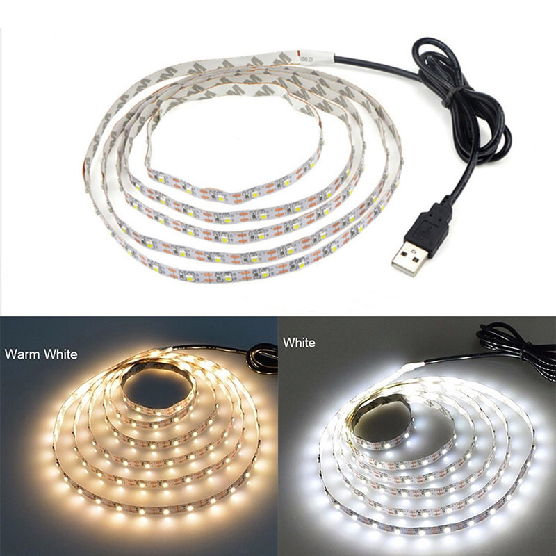 TV LED Backlight USB 5V Strip Light Decor Luz De Fundo