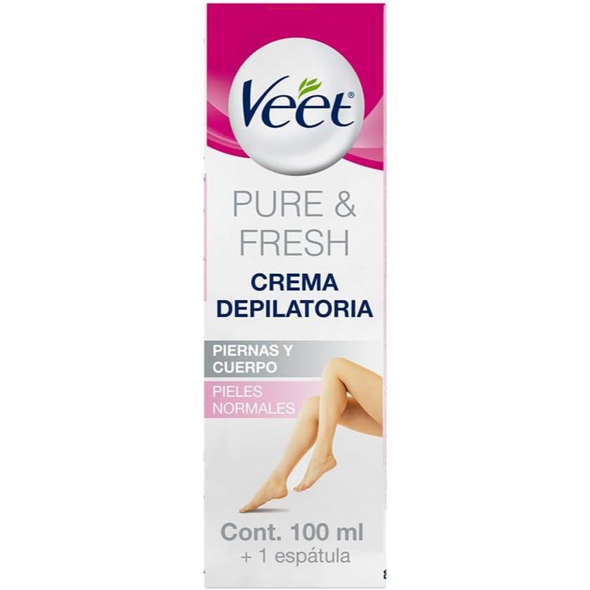 Creme Depilatório Veet Pure & Fresh Pele Normal 100ml
