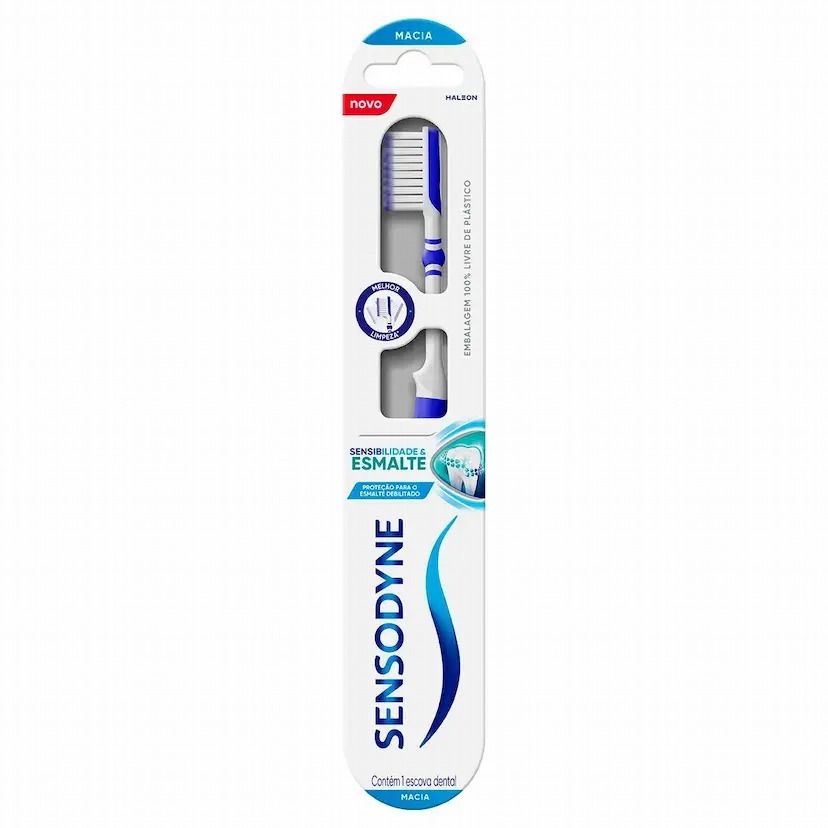 Escova Dental Sensodyne Sensibilidade & Esmalte Com 1 Unidade