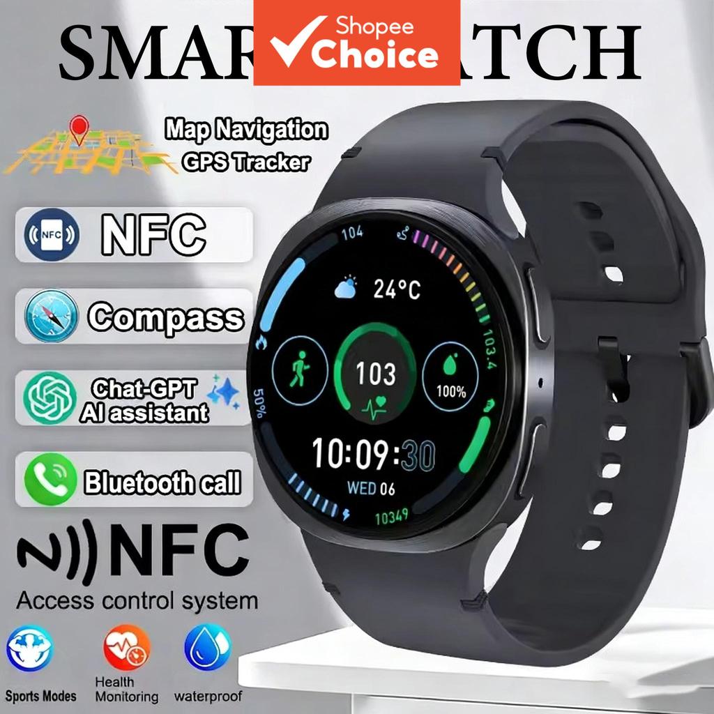 Relógio Inteligente 8 GPS de Rastreamento, Para Homens e Mulheres, Esportivo, Monitor de Frequência Cardíaca, Chamada