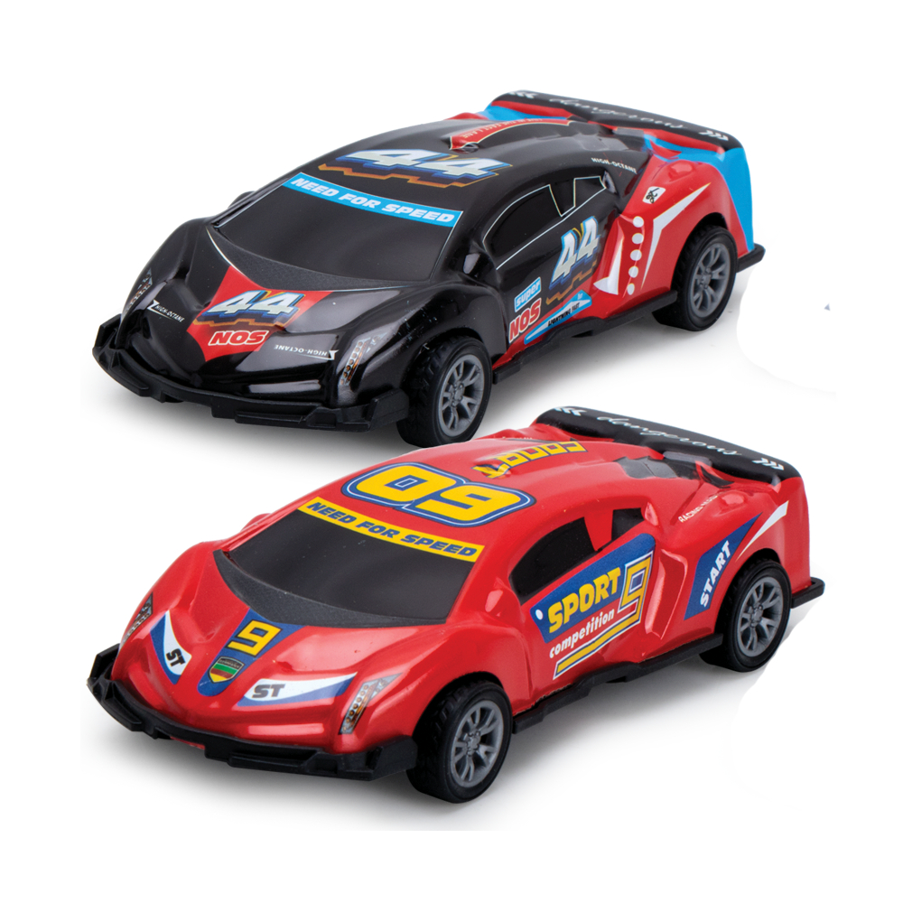 Carrinhos de Metal Die-Cast Sport Com Fricção - Tag TGC042