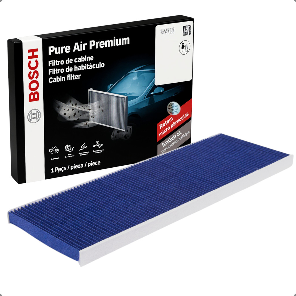 Filtro De Cabine Ar Condicionado Bosch Premium Agile Astra Classic Celta Montana Prisma 1994 A 2021