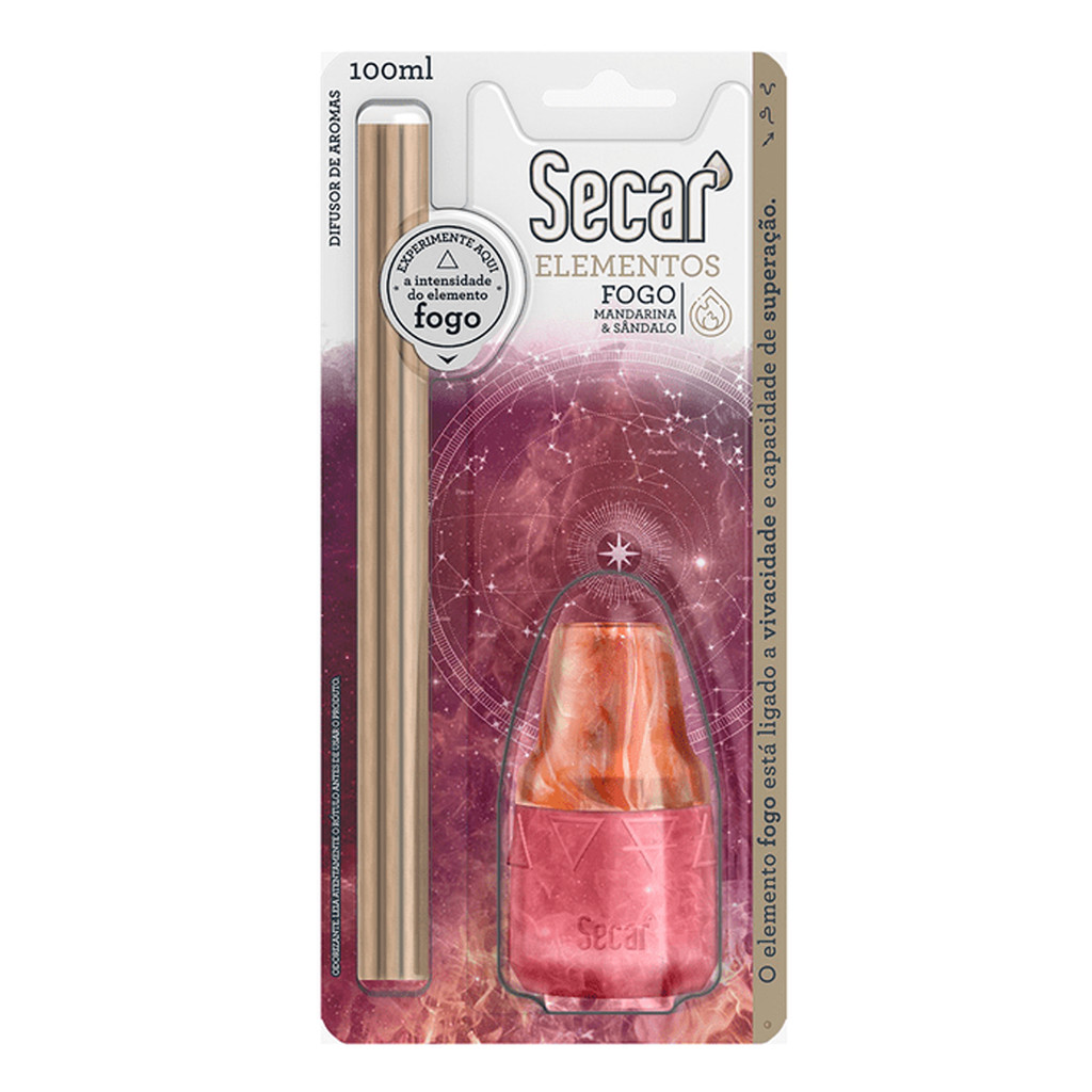 Difusor de Aromas Fogo 100ml Secar
