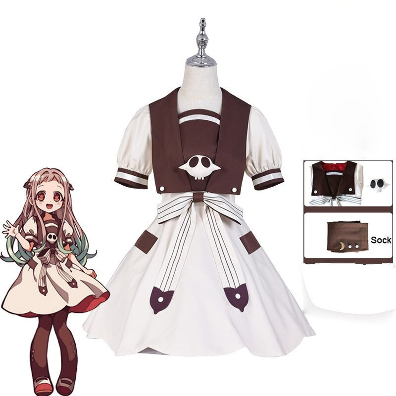 Fantasia de Cosplay Yashiro Nene Anime Hanako Kun Menino Suicida Fantasia de Halloween ZGOB XMWF