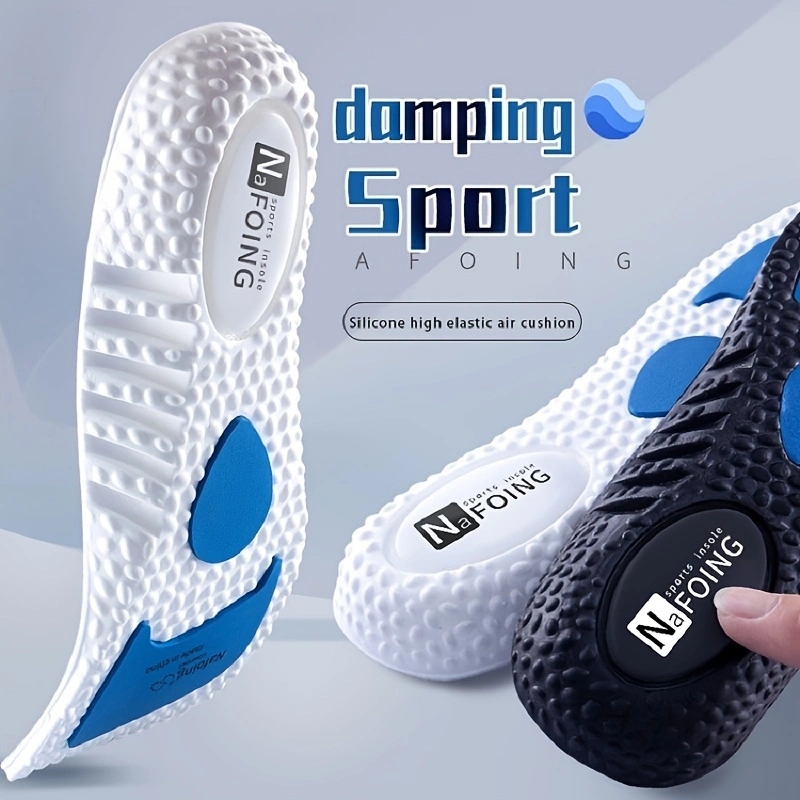 Palmilhas Esportivas : Absorção De Choque , Almofada Respirável , Desodorante , Suporte De Corrida Para Homens E Mulhere