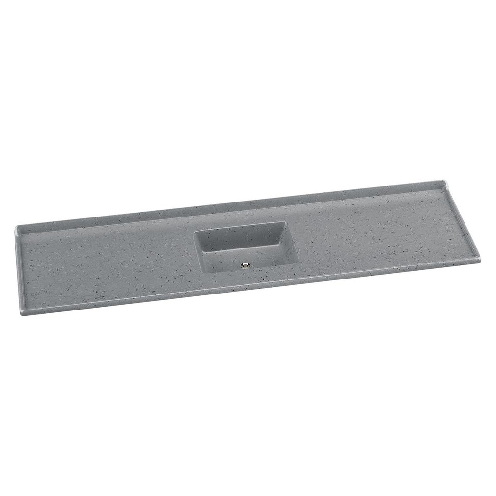 Pia de Cozinha Mármore Sintético 199x55cm Multimóveis CR20484