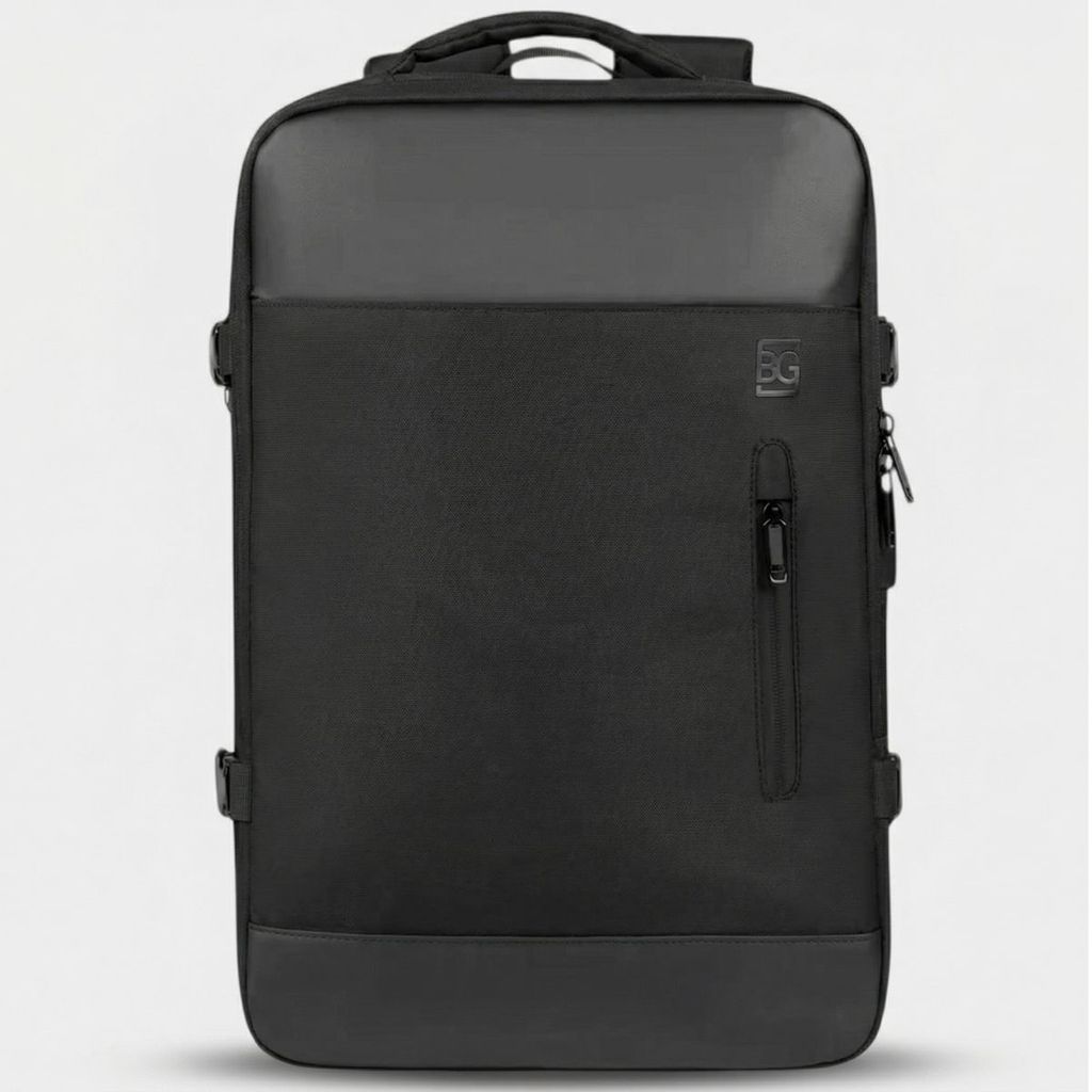 Mochila de Viagem Bagaggio Expansivel Explore - Preto