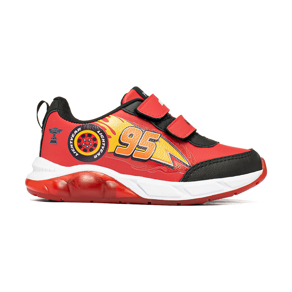 Tênis Infantil Masculino Carros McQueen Com LED Luzinha Menino 24 ao 33