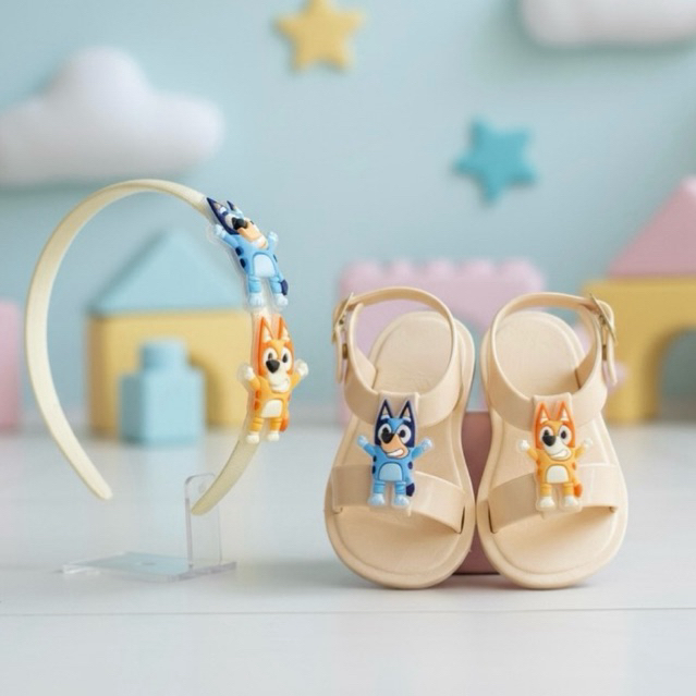 SANDALIA INFANTIL BLUEY BABY MENINA CONFORTAVEL REF.4
