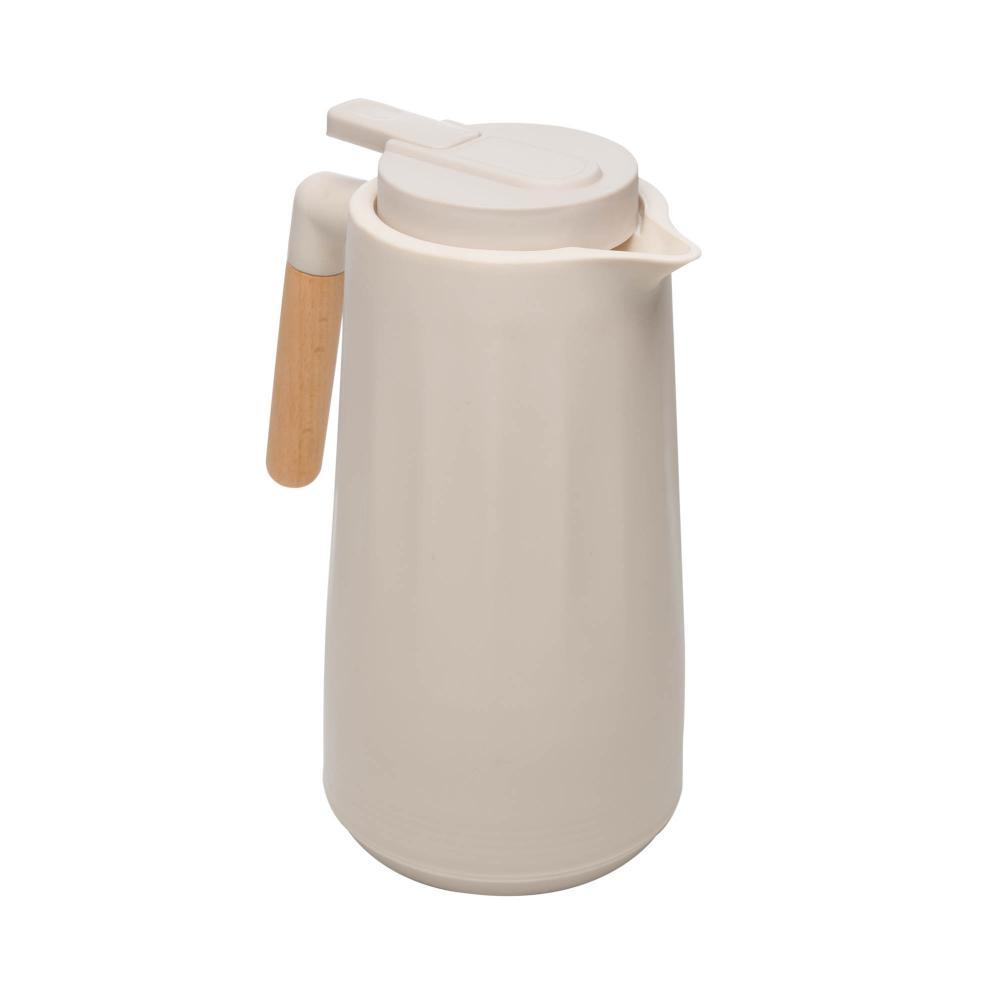 Garrafa Térmica Lyor New Unique 1L Bege Plástico