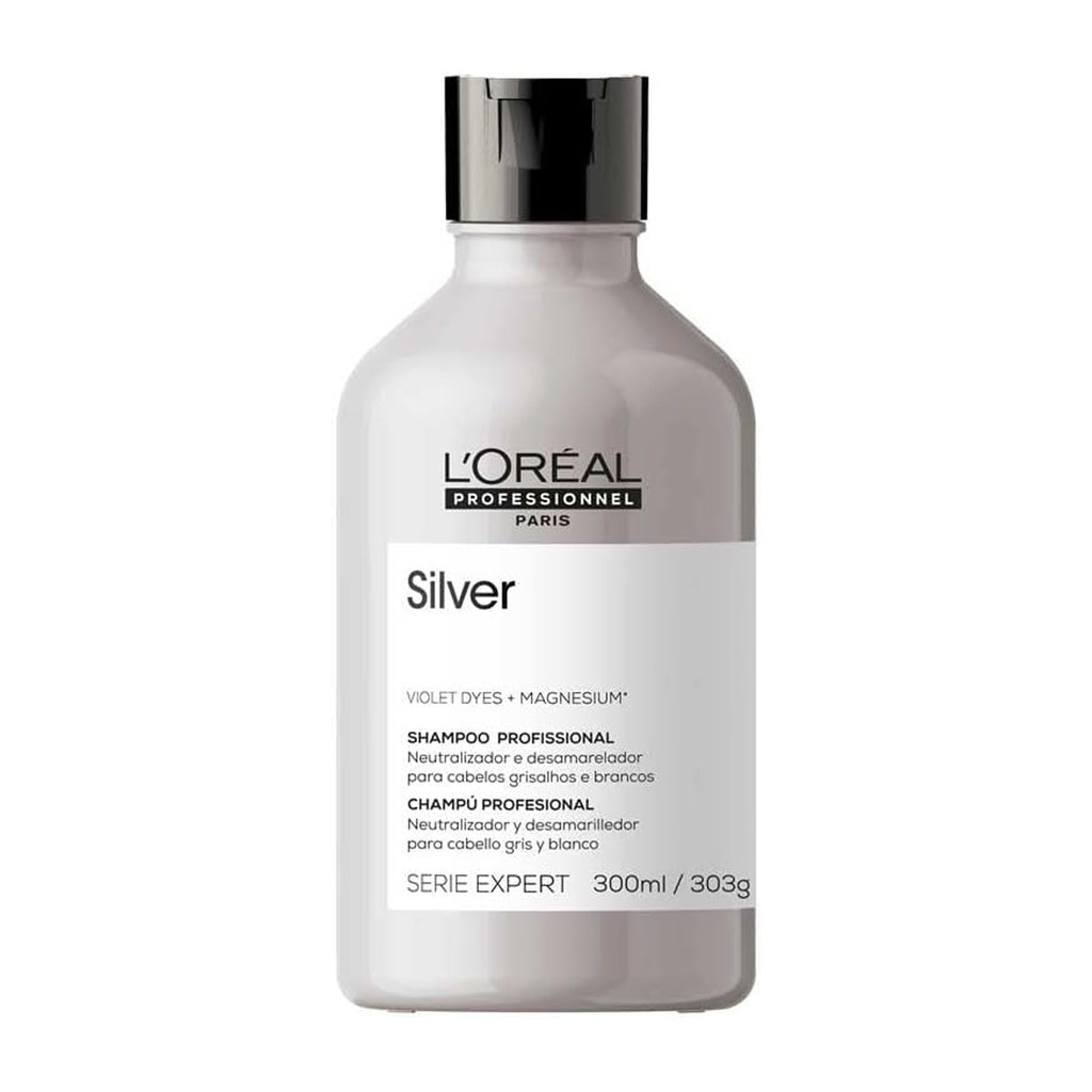 SHAMPOO SILVER LORÈAL PROFESSIONNEL SERIE EXPERT 300ML