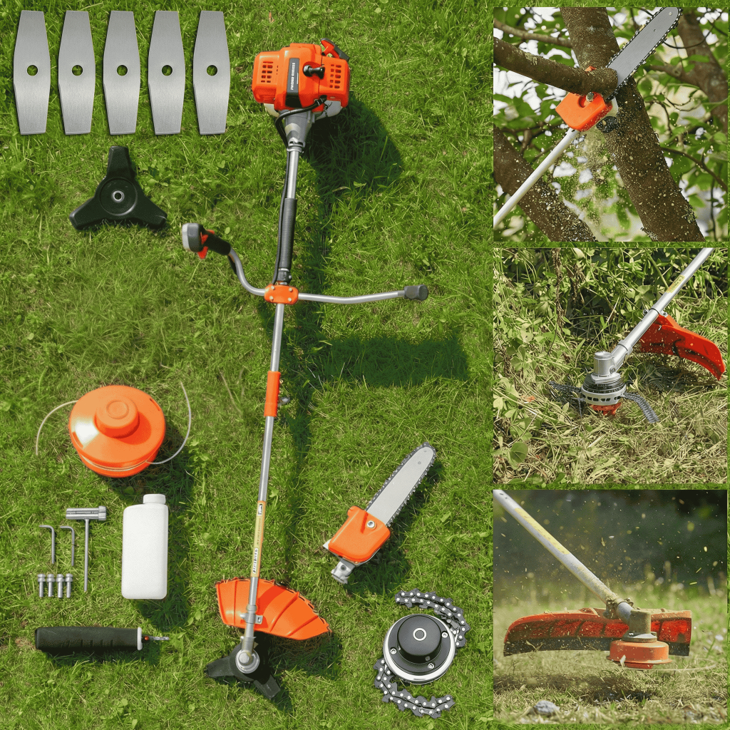 Roçadeira Multifuncional 10 X 1 A Gasolina 2 Tempos - 3hp - 75 Cilindradas - A Mais Completa