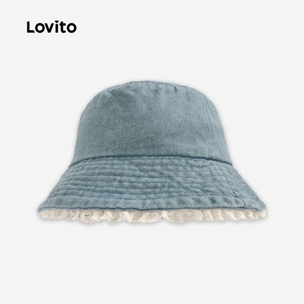 Lovito Chapéu Casual Minimalista LFA99043