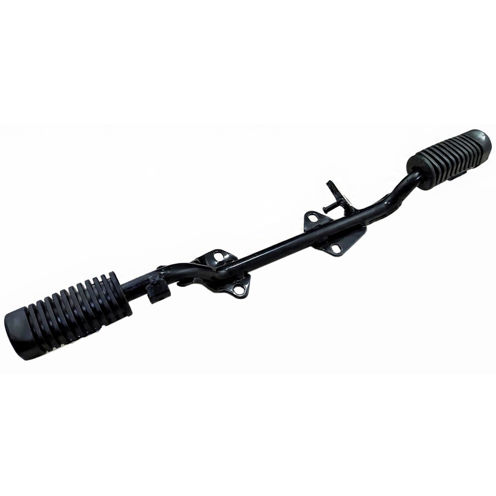 ESTRIBO SUPORTE PEDALEIRA DIANTEIRA PROTORK TITAN 150 FAN 125 150 2009 A 2013 COM BORRACHA