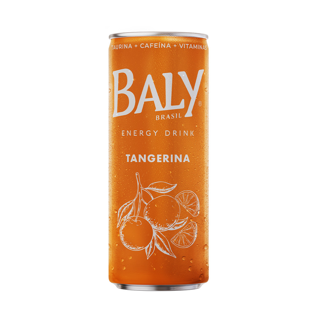 Energético Baly Energy Drink Tangerina 250ml