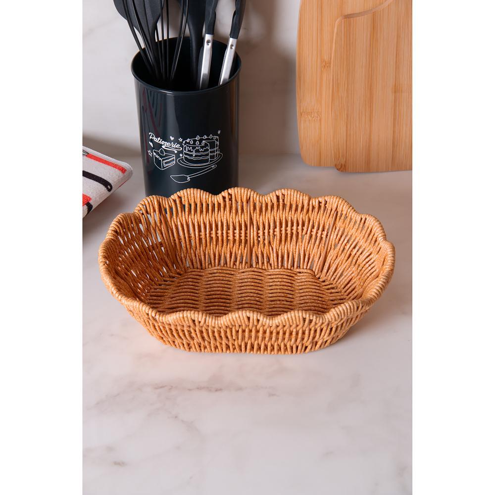 Cesta Terraço  25cm x 18cm x 8cm Rattan - Lyor