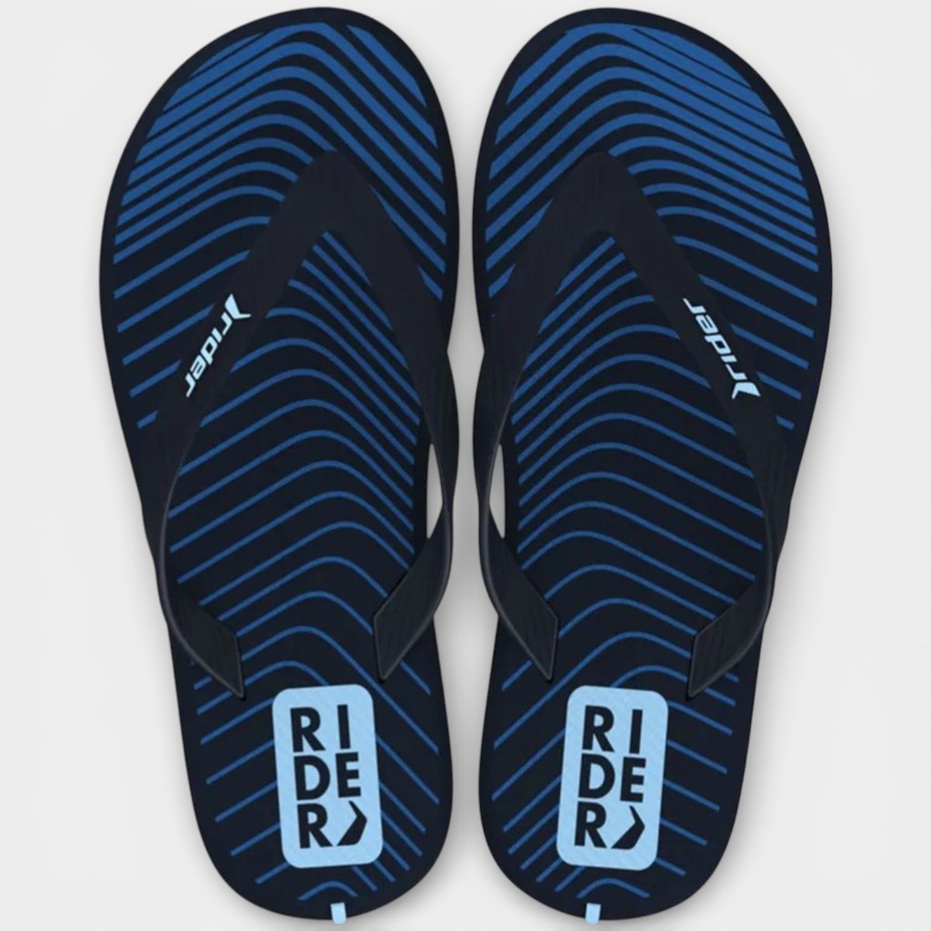 Chinelo Rider R1 Style Masculino - Marinho e Azul