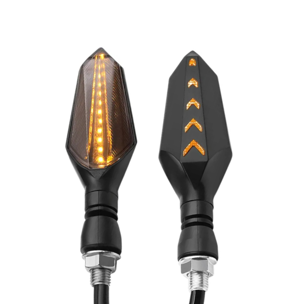 PISCA LED MOTO UNIVERSAL MODELO SEQUENCIAL HONDA TITAN FAN XRE300