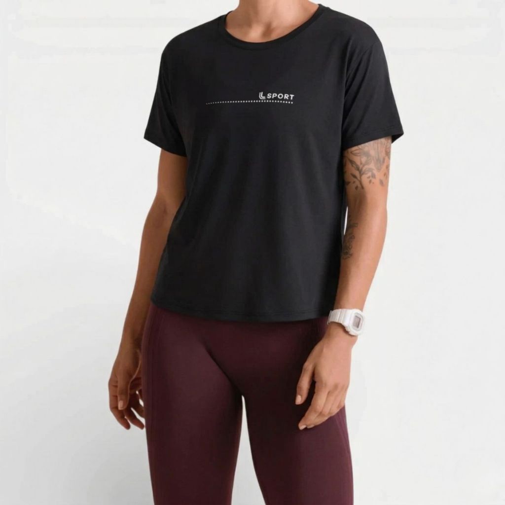 Camiseta Lupo Poliamida Básica Feminina