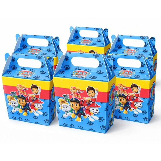 Caixa Maleta Patrulha Canina - kit festa de aniversário - PEGUE E MONTE / LEMBRACINHA PERSONALIZADA