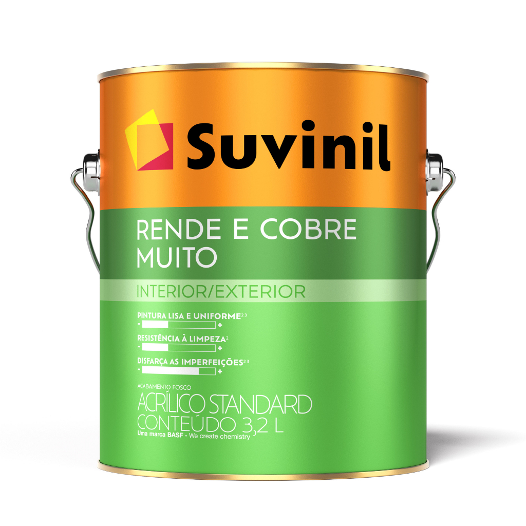 Tinta Rende e Cobre Muito Cores do Ano 3,2L Suvinil