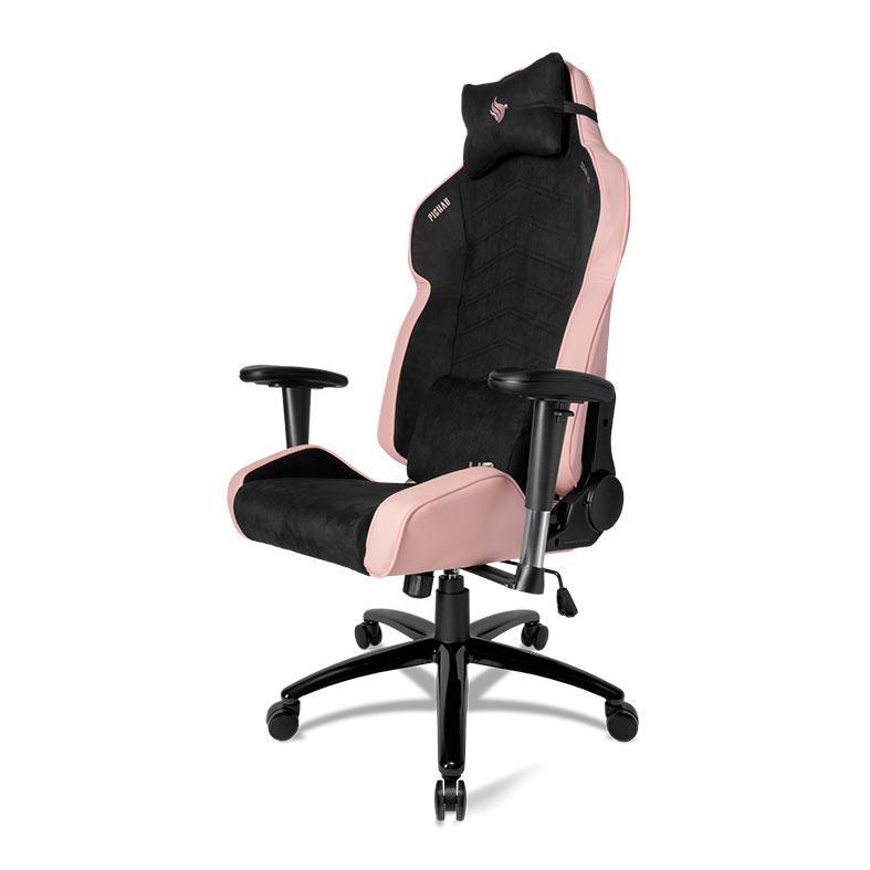 Cadeira Gamer Pichau Donek V2, Preto e Rosa, PG-DNKV2-BPK