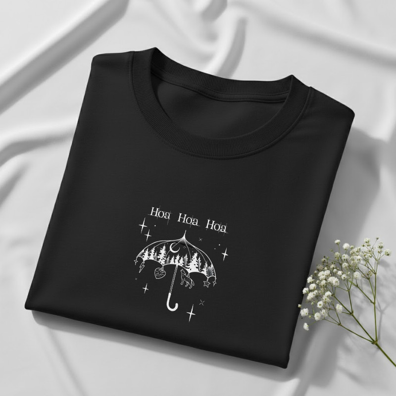 Camiseta Crepúsculo Unissex T-shirt Hoa Hoa Hoa Vibes Algodão