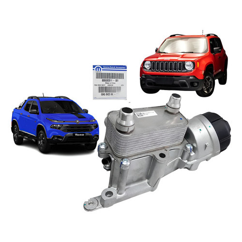 Trocador Calor Do Motor Original Fiat Toro Jeep 2.0 Diesel - Cód. 55283511