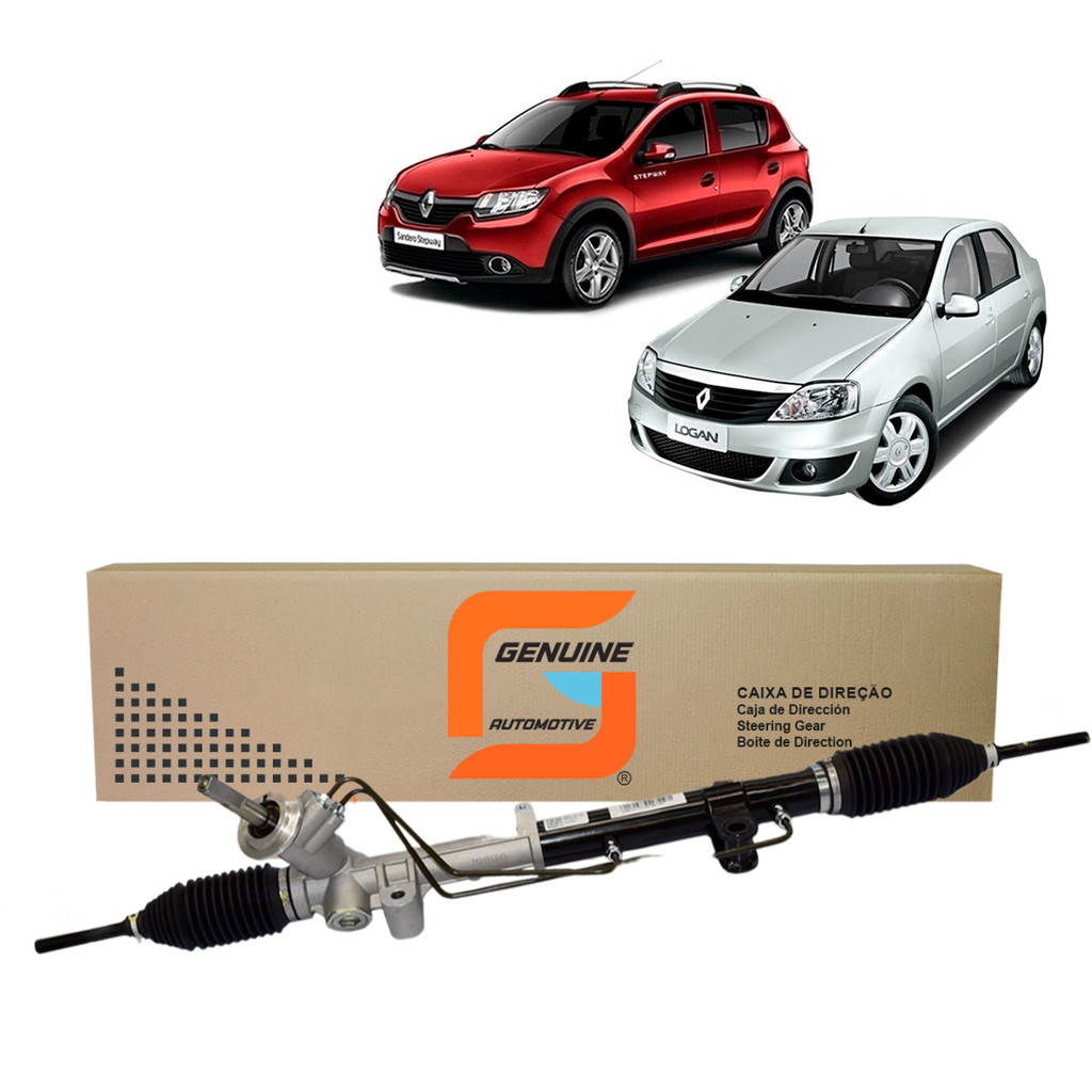 Caixa De Direção Hidráulica Para Sandero Stepway 2008 A 2014