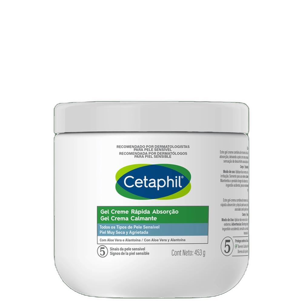 Cetaphil com Aloe Vera Rápida Absorção - Gel Creme Hidratante Corporal 453g