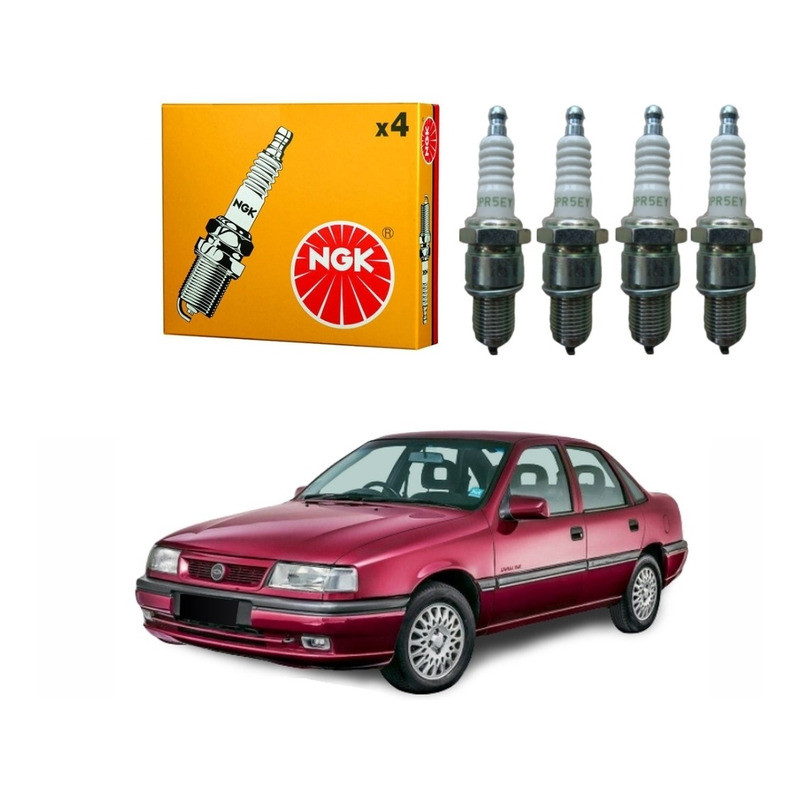 Jogo Velas Ngk Vectra Importado 1.8 2.0 8v 1995 A 1997