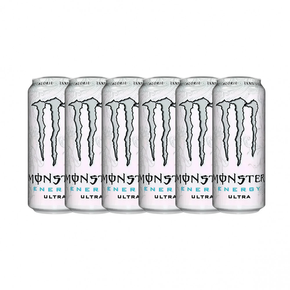 Kit com 6 Energético Monster Ultra Lata 473ml