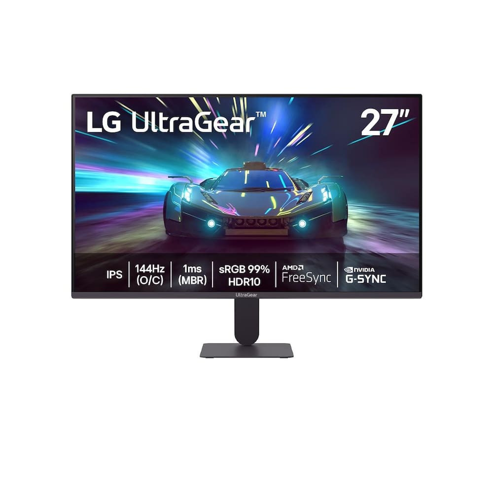 Monitor Gamer 27 UltraGear 27G411A-B 144Hz Full HD 1MS MBR G-SYNC FreeSync LG