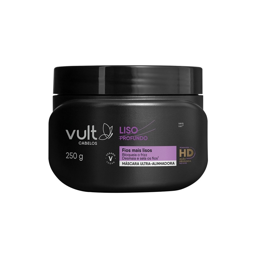 Vult Cabelos Liso Profundo Máscara Ultra-Alinhadora 250g