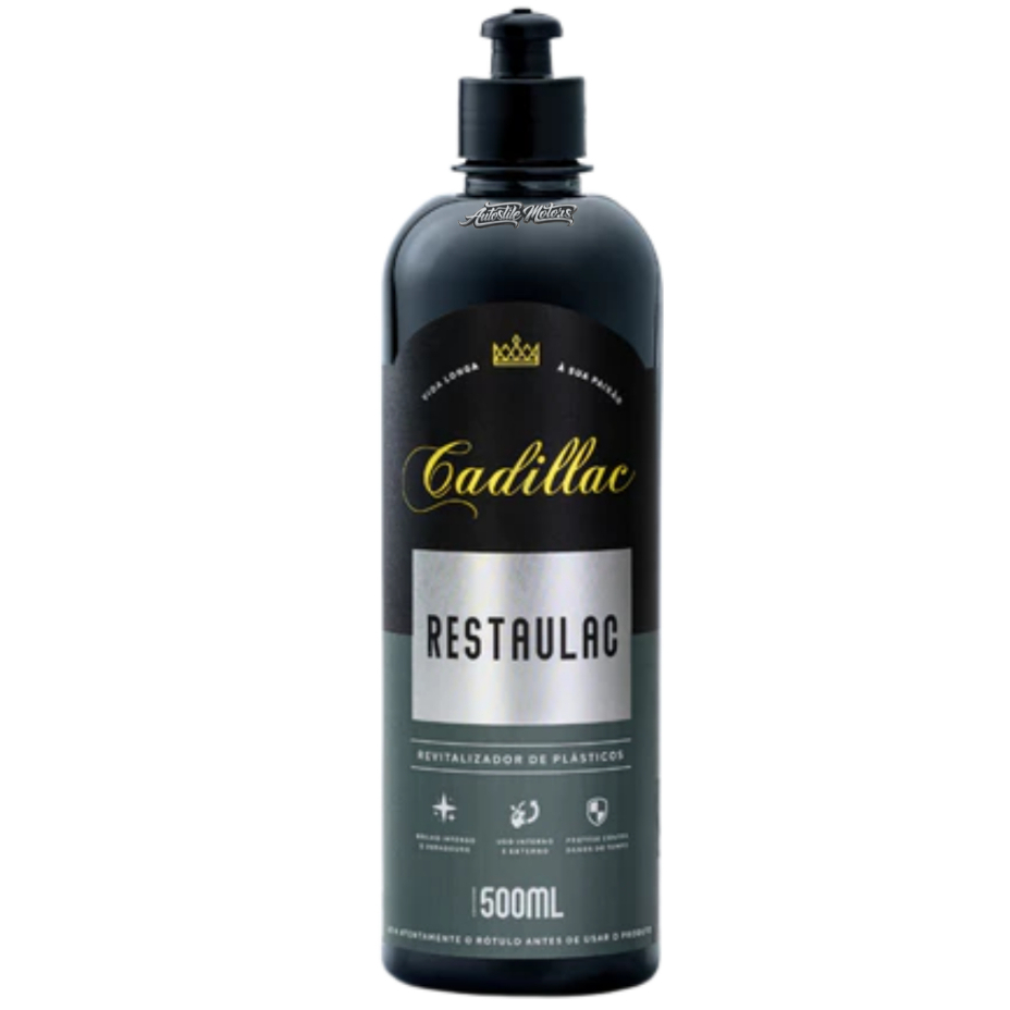 Revitalizador De Plásticos Restaulac 500ml Cadillac