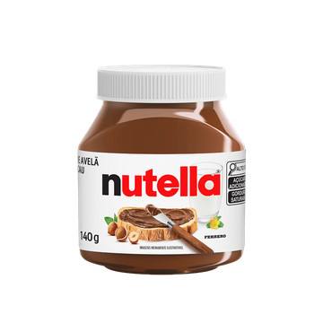 Creme de avelã com cacau Nutella 140g