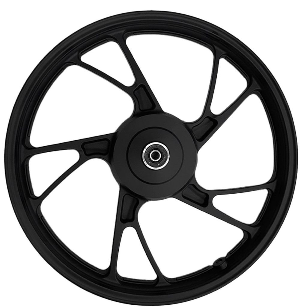 RODA DIANTEIRA ESPORTIVA HONDA CG TITAN 150 2004 2013 KS START 150 160 2015 2016 PE DE GALINHA PRETO FREIO TAMBOR