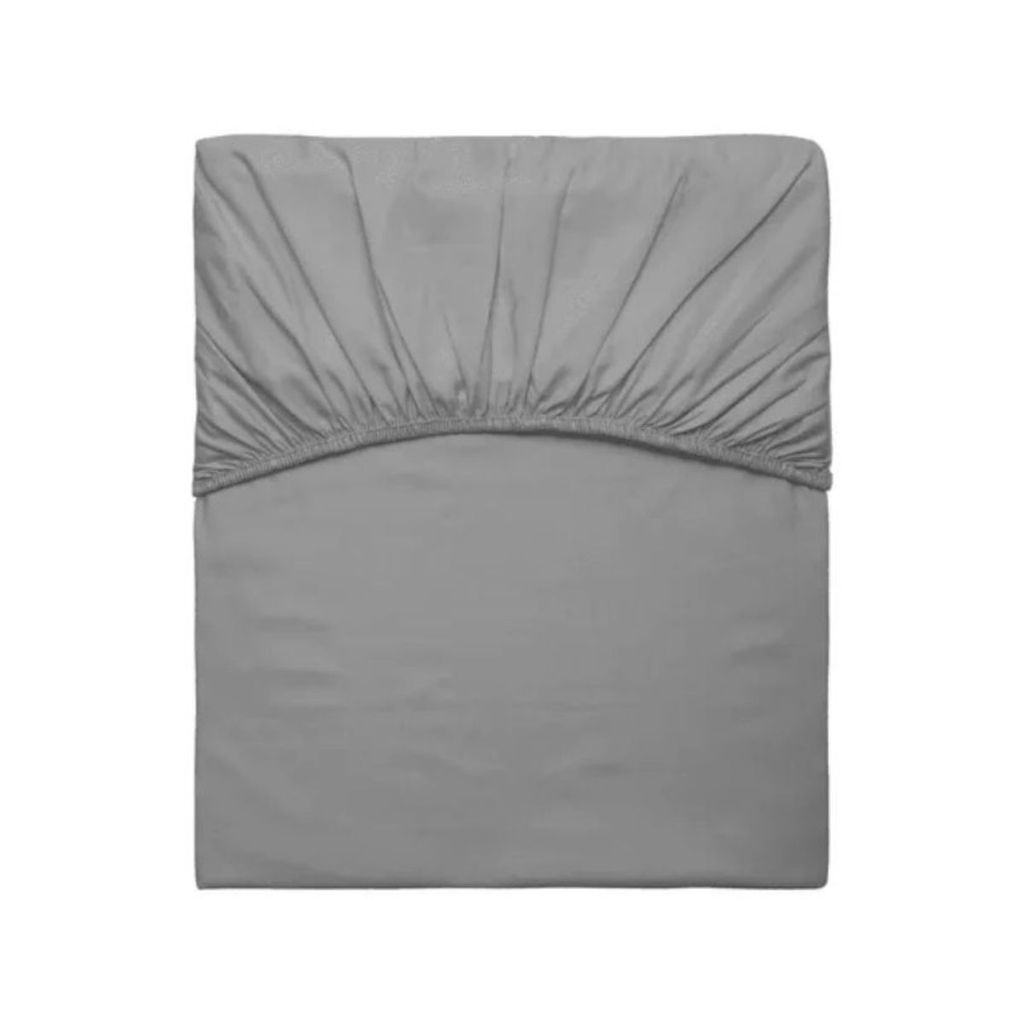 Lençol de Elástico 300 Fios Satinée Kacyumara Silver