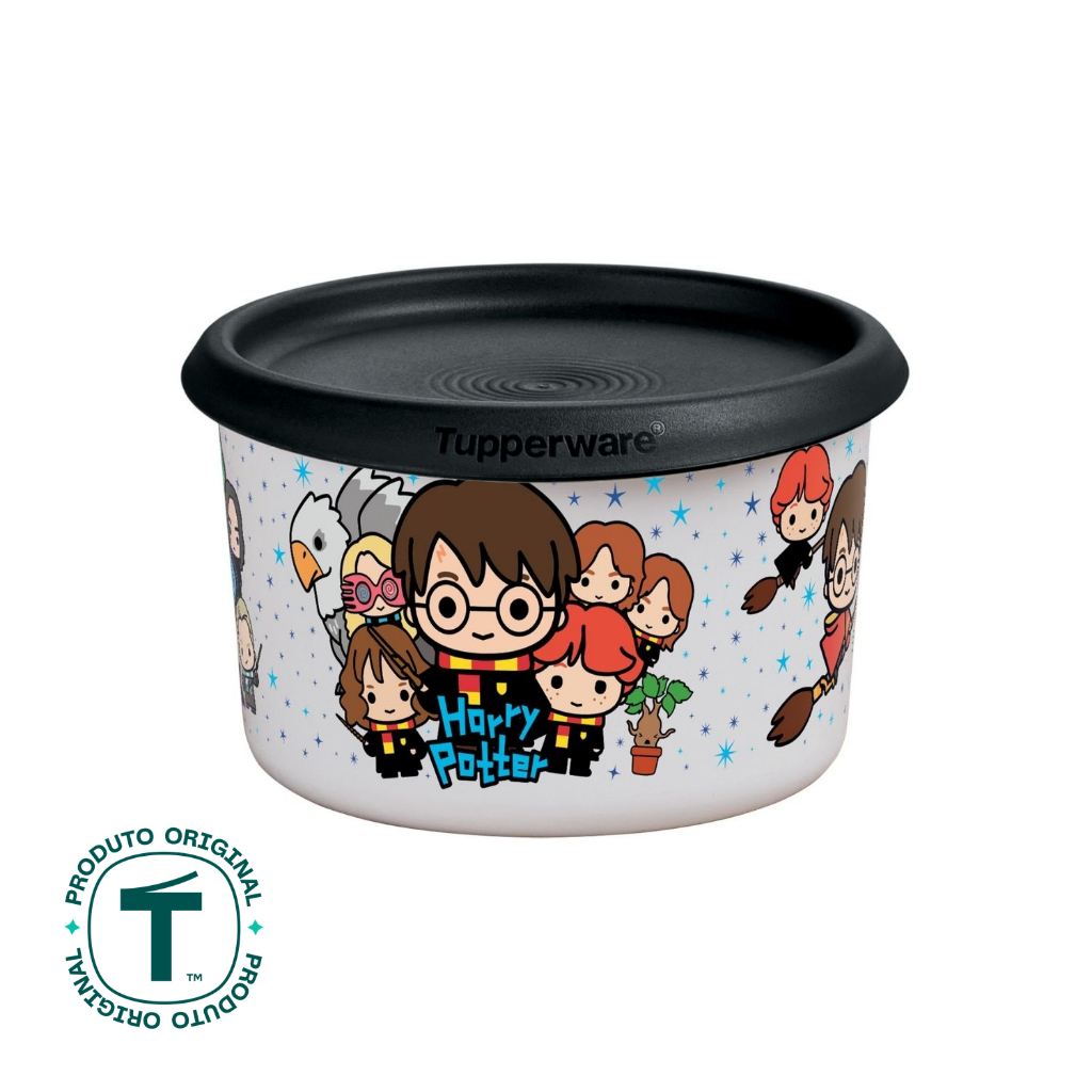 Pote Tupperware Mini Instantânea Mágica Harry Potter 575ml