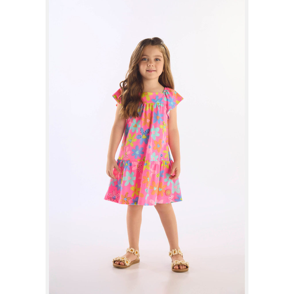 Vestido Infantil em Algodão Up Baby