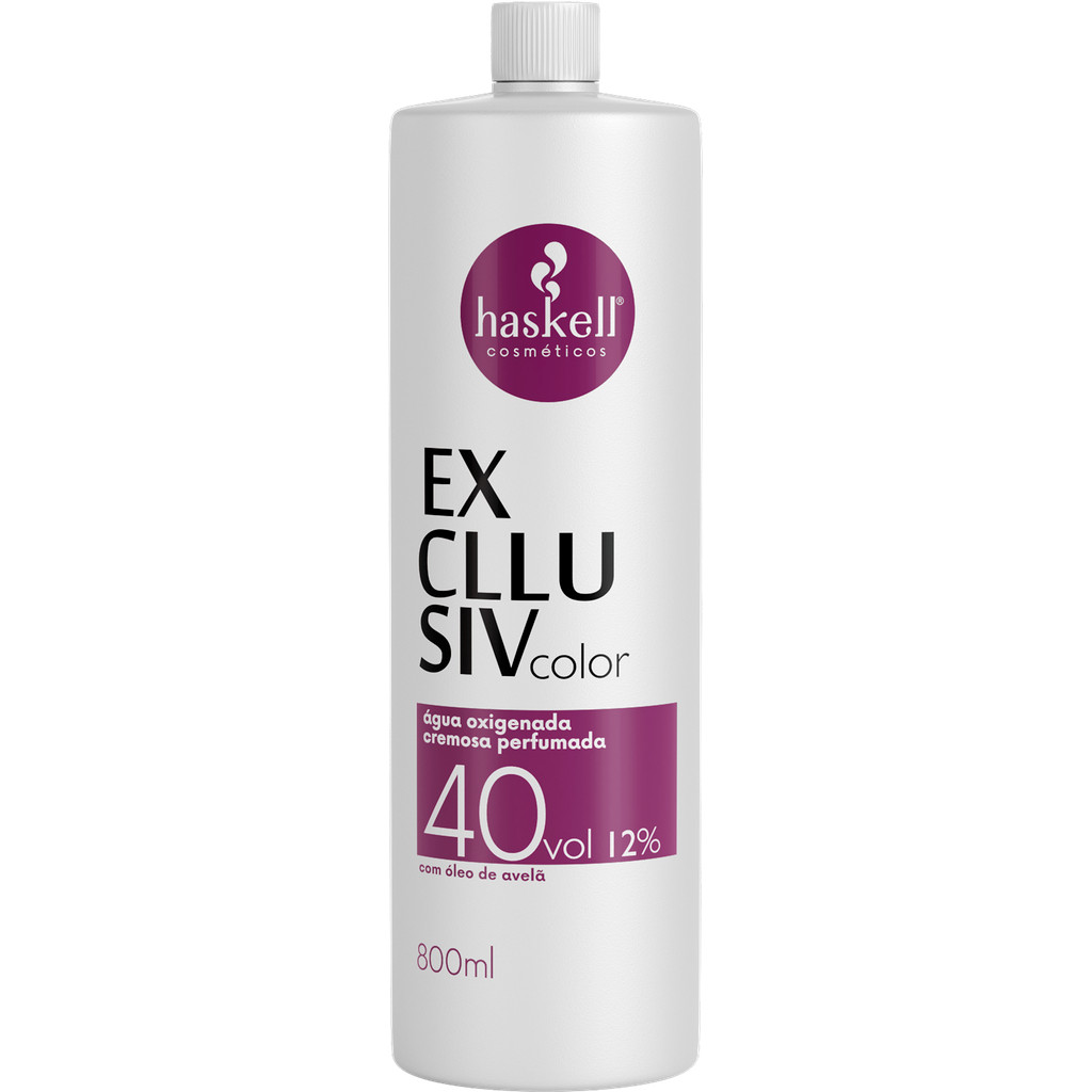 Nova OX Cremosa 40 Volumes 800ml Haskell | Água oxigenada