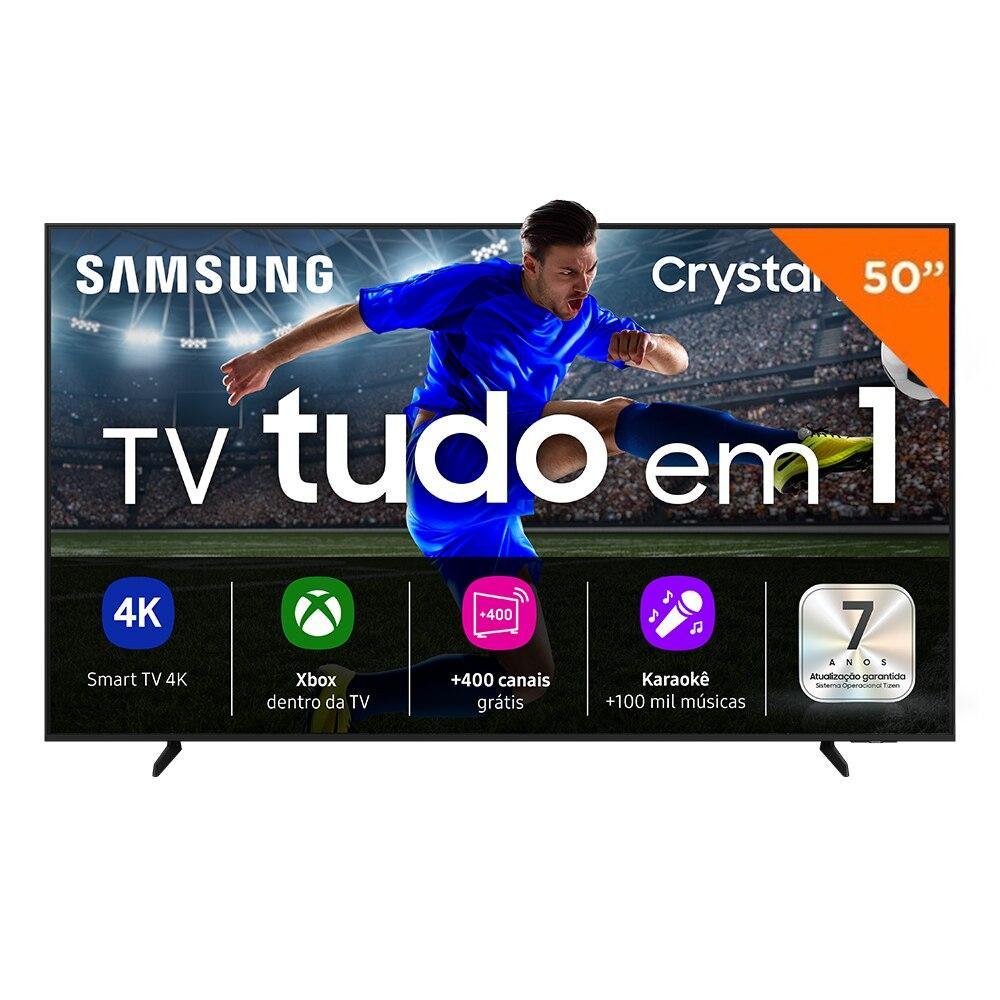 Smart TV 50 Polegadas Samsung Crystal UHD 4K - UN50U8600